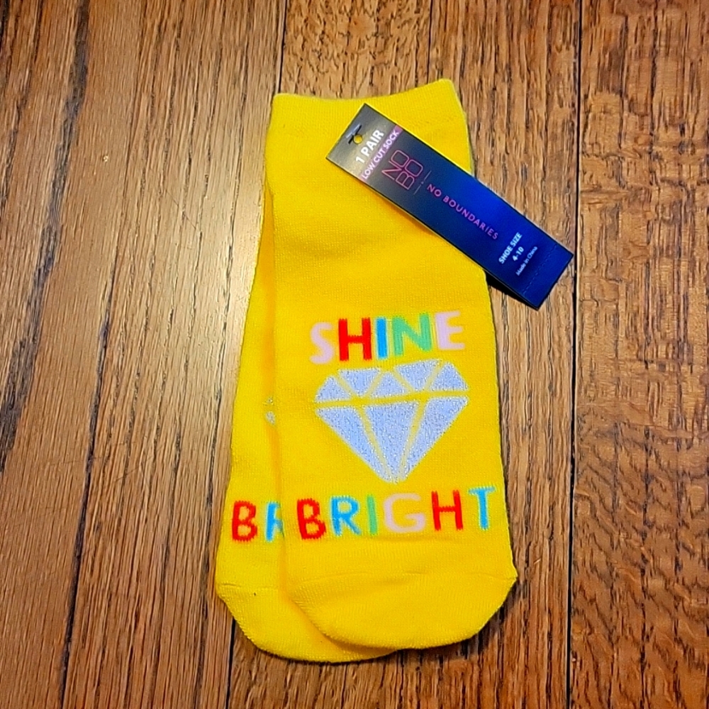 💎🔴No boundaries Low Cut Socks (NWT) SZ 4-10🔴💎